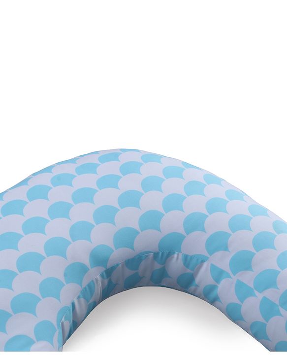 Babyhug 100% Cotton Feeding Pillow  Party Theme  - Pink | Fits upto waist size 36 inches