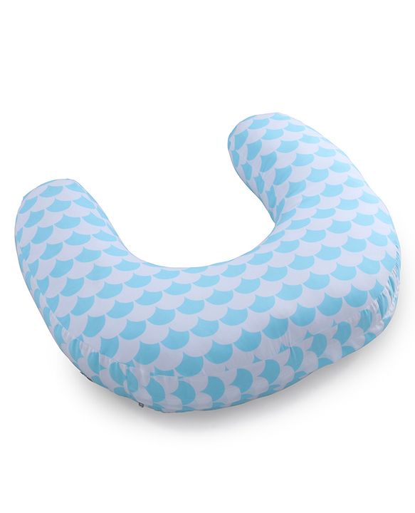 Babyhug 100% Cotton Feeding Pillow  Party Theme  - Pink | Fits upto waist size 36 inches