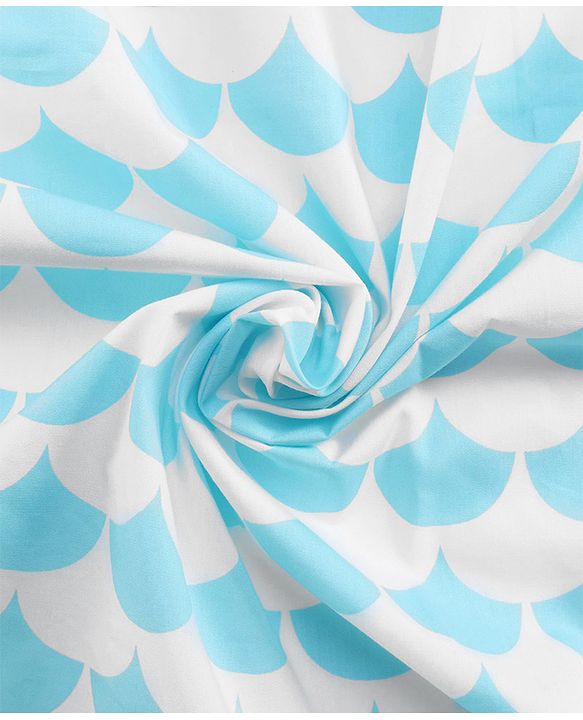 Babyhug Premium Cotton Flat Crib Sheets Set of 2  Aeroplane Theme  White| Gentle on Babies Skin| Cozy Sleeping Environment| Travel-Friendly| Machine Washable| Boys & Girls| Easy Maintenance
