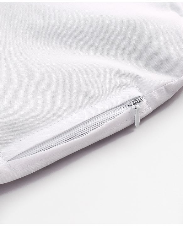 Babyhug Head Shaping Mustard Seed Pillow Aeroplane Print - White| 1 Kg Natural Rai| Cotton Removable Cover| Natural Warming Property|Prevents Cold & Flat Head Syndrome| NewBorn Neck & Shoulder Support