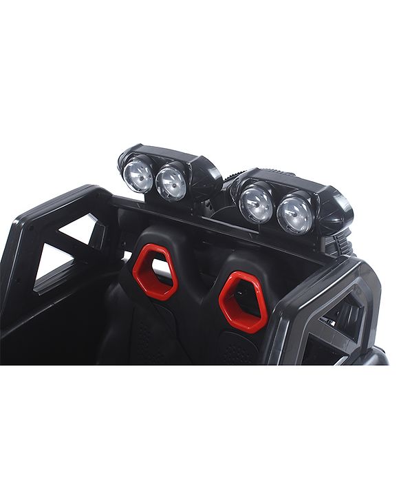 Babyhug Thunder 4X4 Battery Operated Ride On Jumbo Jeep With Music and Lights - Red