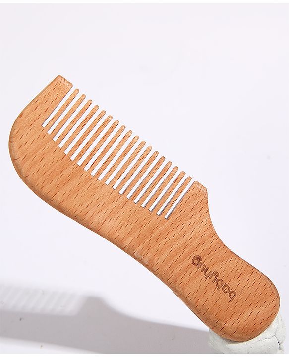 Babyhug Brush & Comb Set  Natural - Brown