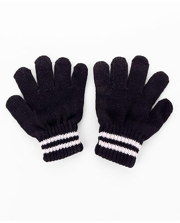 Pine Kids Knit Gloves With Stripes Pack of 3 - Color may Vary