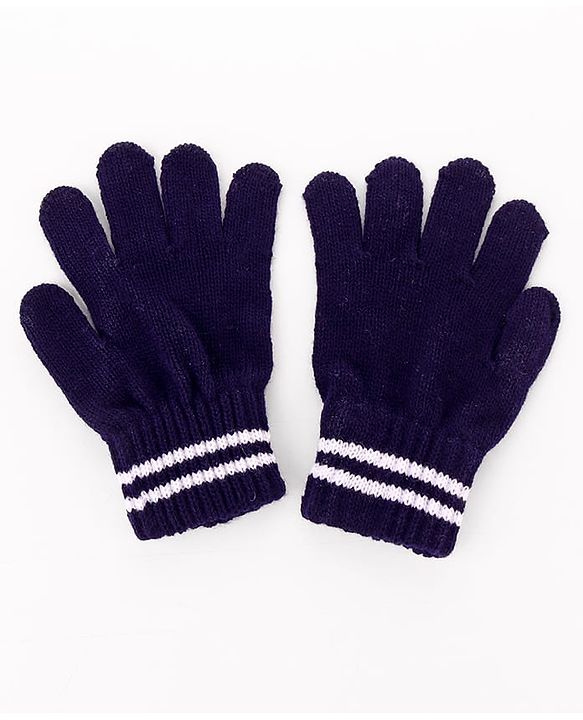Pine Kids Knit Gloves With Stripes Pack of 3 - Color may Vary