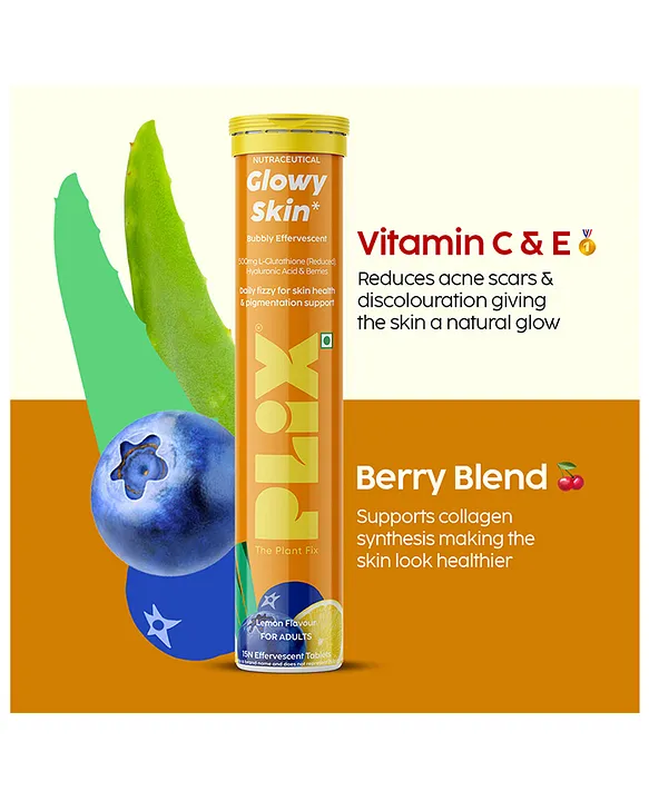 glutathione reduces inflammation Buy Plix The Plant Fix Glutathione Skin Glow Effervescent Tablet 500Mg 2's  Online at Discounted Price