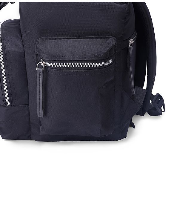 Babyhug SmartNest Multifunctional Diaper Backpack  Black| Water-Resistant| Spacious Compartments|  Ergonomic Shoulder Straps & Stylish Design for Parents