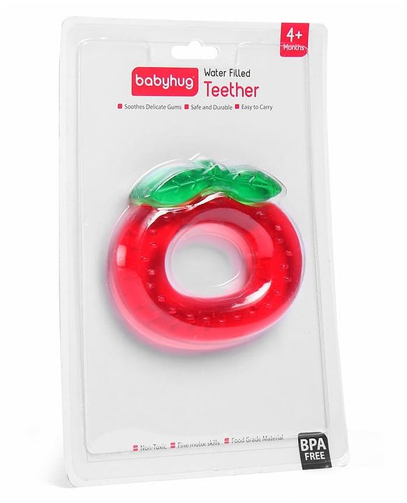Babyhug Balloon Shaped Water Filled Teether - Multicolour| BPA Free Teething Toy| Soothing Gums| 100% Food Grade | Easy to Clean| Easy to Grasp| PVC Free
