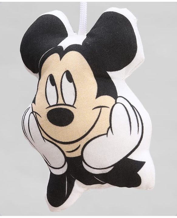Babyhug Disney Mickey Musical Cot Mobile for Newborn & Toddlers| Crib Décor Toy| Rotating Figures & Gentle Music| Motor Skills & Visual Tracking| Stimulates Hearing| Baby Shower Gift | BIS Certified