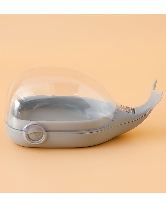 Babyhug Fish Shaped Soap Case - Grey