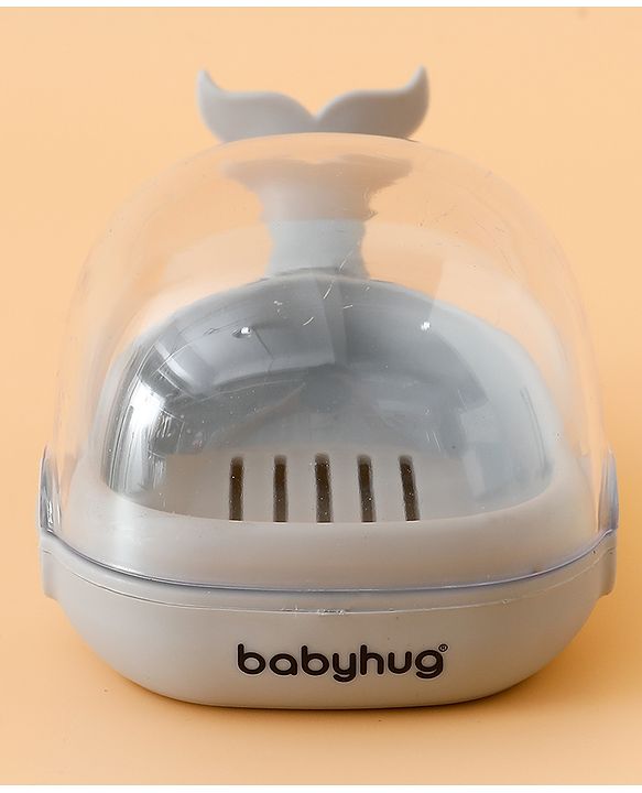 Babyhug Fish Shaped Soap Case - Grey