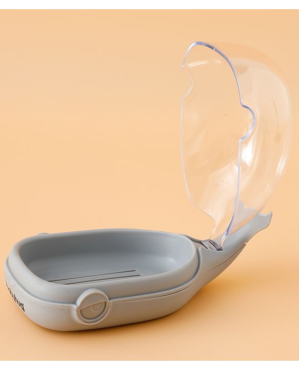 Babyhug Fish Shaped Soap Case - Grey