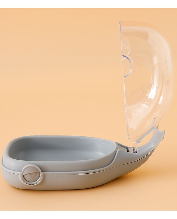 Babyhug Fish Shaped Soap Case - Grey