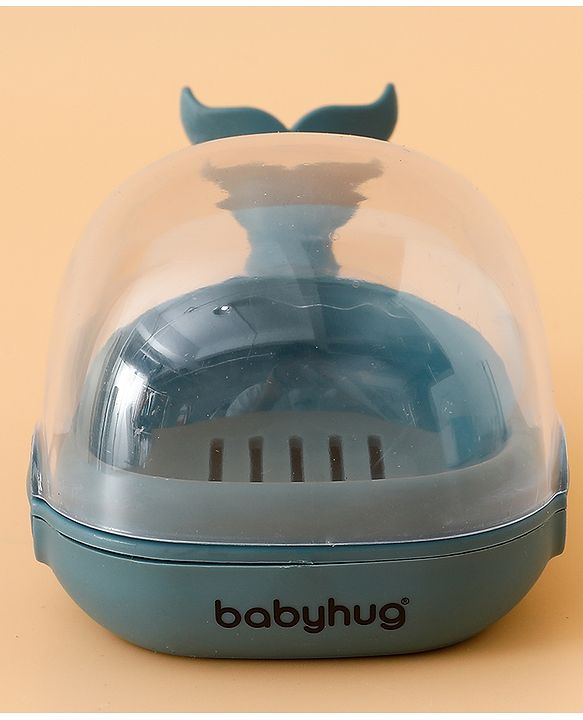 Babyhug Fish Shaped Soap Case -Teal Blue