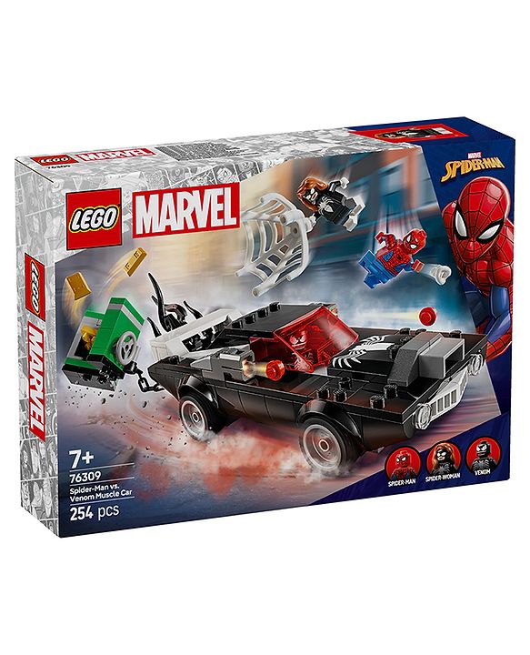 LEGO Marvel Spider-Man vs. Venom Muscle Car Buildable Toy Vehicle