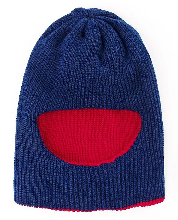 Babyhug Solid Color Woollen Cap - Diameter 12 cm