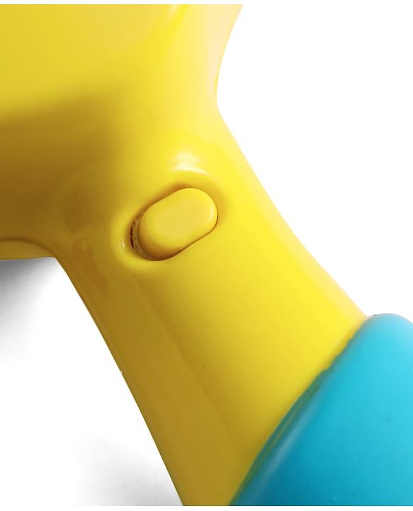 Babyhug Musical Hammer Toy with Light & Music - Yellow | Soft Rubber Head Baby Hammer Toy | Improves Motor Skills| Easy Grip Handle | Safe for Toddlers | Non-Toxic | BIS Certified