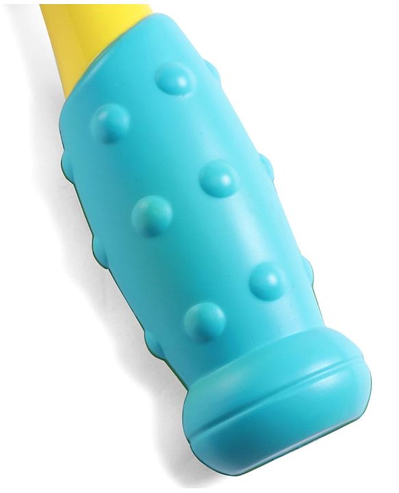 Babyhug Musical Hammer Toy with Light & Music - Yellow | Soft Rubber Head Baby Hammer Toy | Improves Motor Skills| Easy Grip Handle | Safe for Toddlers | Non-Toxic | BIS Certified