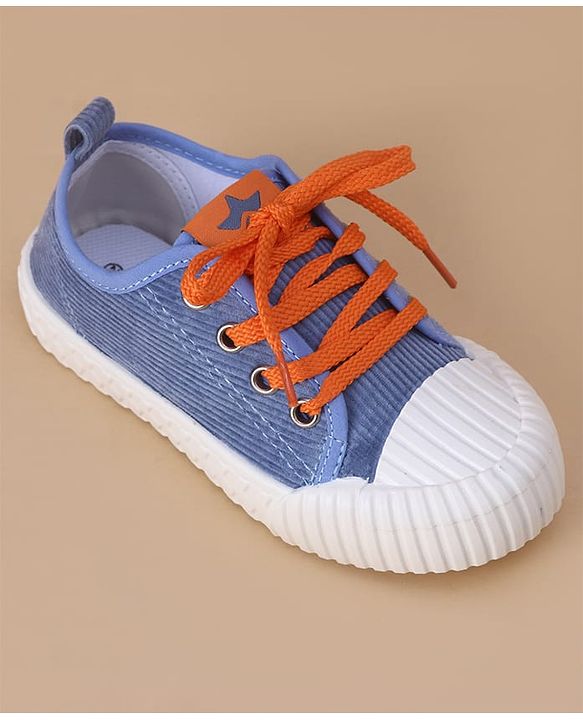 Cute Walk by Babyhug Lace Closure Solid Casual Shoes - Blue