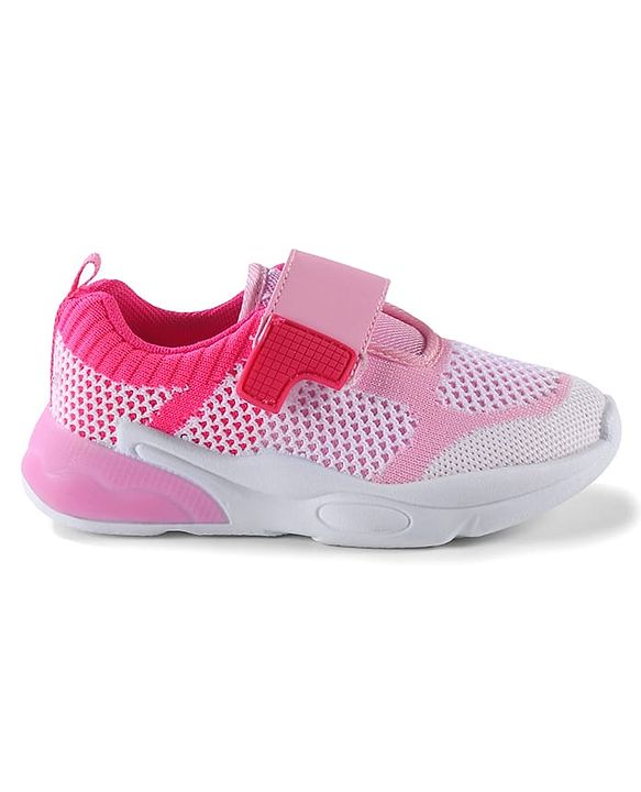 Cute Walk by Babyhug Velcro Closure Sneakers - Pink