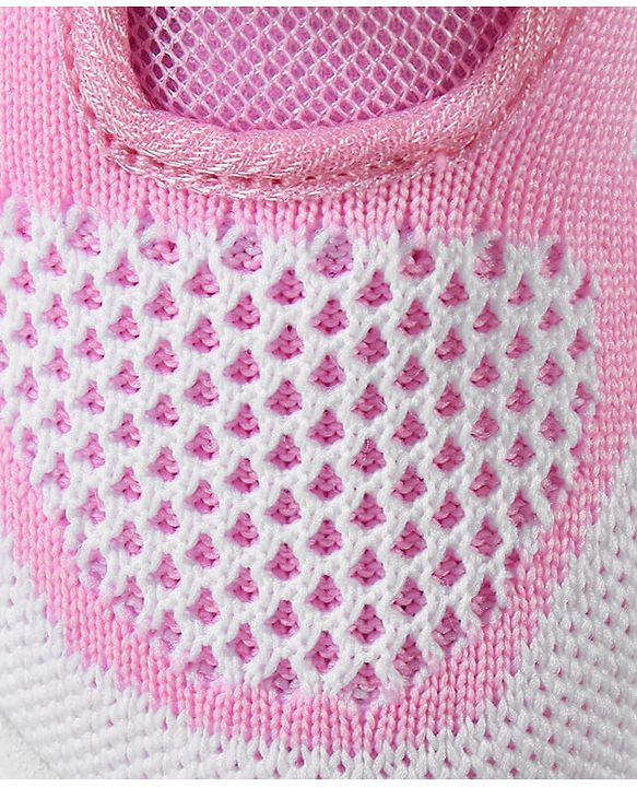 Cute Walk by Babyhug Velcro Closure Sneakers - Pink