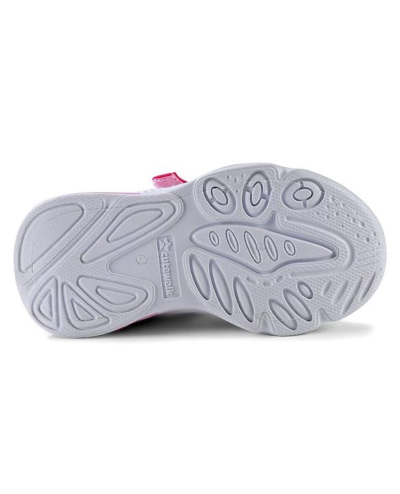Cute Walk by Babyhug Velcro Closure Sneakers - Pink