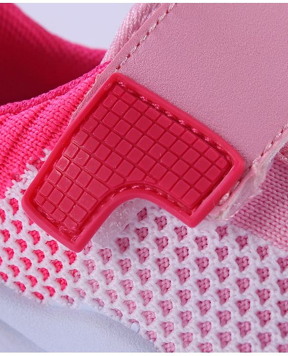 Cute Walk by Babyhug Velcro Closure Sneakers - Pink