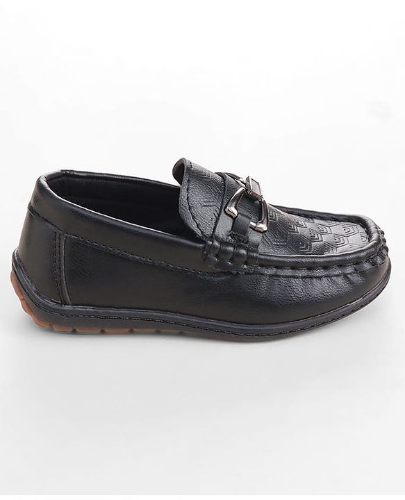 Cute Walk by Babyhug Loafer With Textured Design - Brown