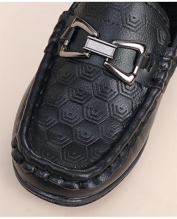 Cute Walk by Babyhug Loafer With Textured Design - Brown