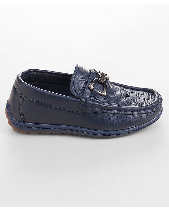 Cute Walk by Babyhug Loafer With Textured Design - Brown