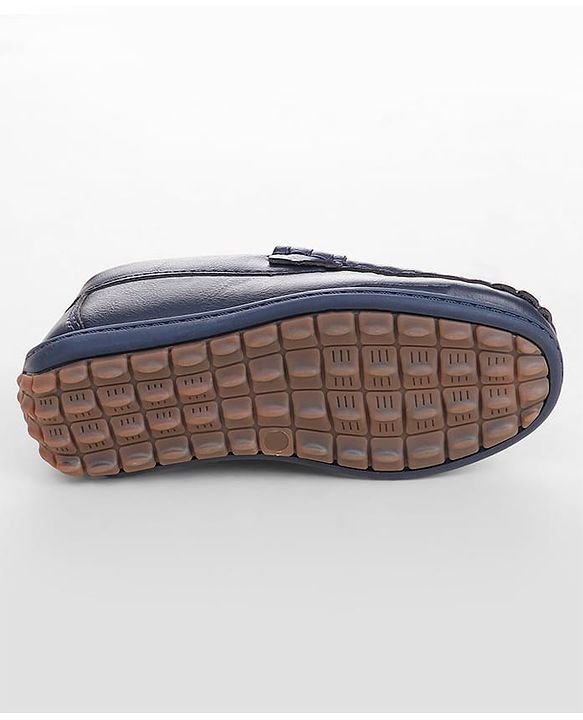 Cute Walk by Babyhug Loafer With Textured Design - Brown