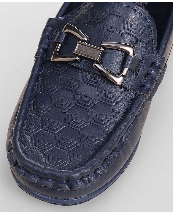 Cute Walk by Babyhug Loafer With Textured Design - Brown