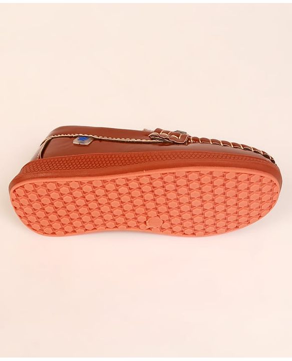 Cute Walk by Babyhug Formal & Party Wear Loafer Shoes - Brown