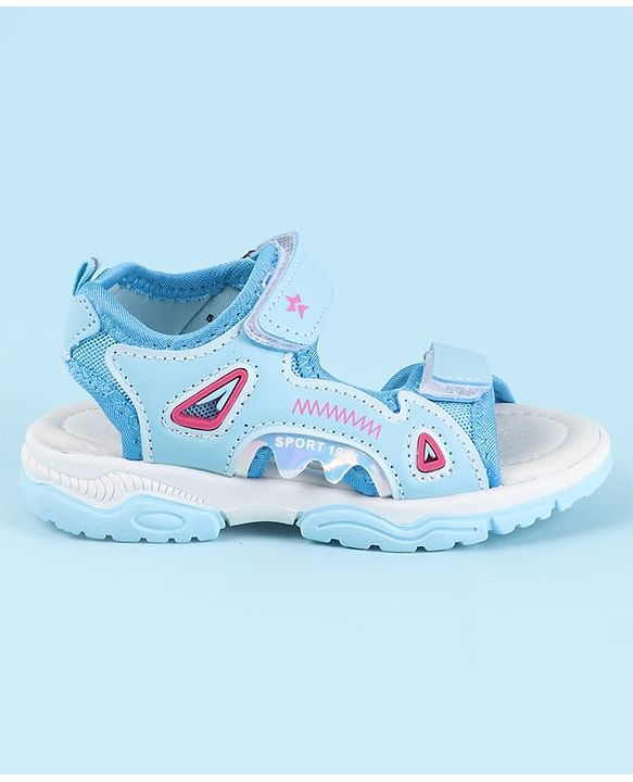 Cute Walk by Babyhug Velcro Closure Sandals - Purple