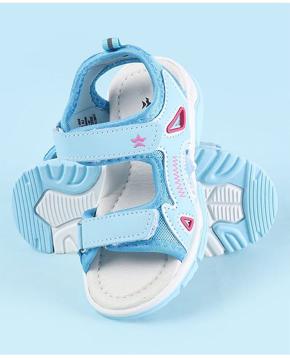 Cute Walk by Babyhug Velcro Closure Sandals - Purple