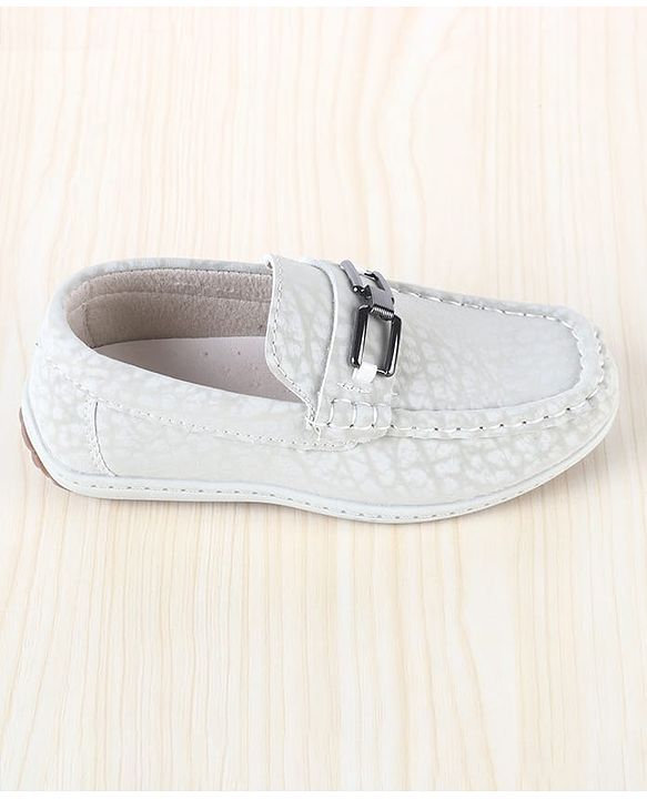 Pine Kids Slip On Formal Loafer Shoes - Beige