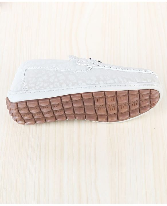 Pine Kids Slip On Formal Loafer Shoes - Beige