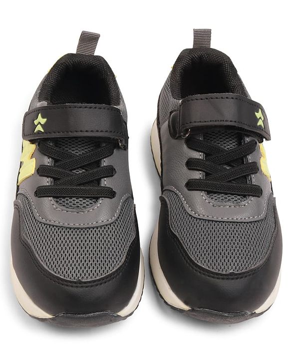 Cute Walk by Babyhug Velcro Closure Sneaker With Lace Detailing - White