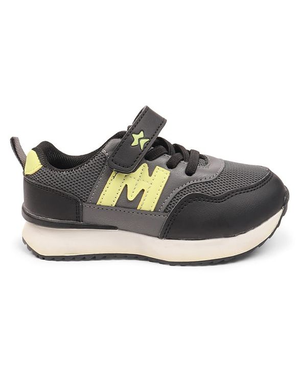 Cute Walk by Babyhug Velcro Closure Sneaker With Lace Detailing - White