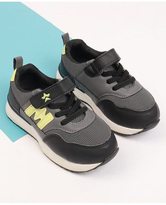 Cute Walk by Babyhug Velcro Closure Sneaker With Lace Detailing - White