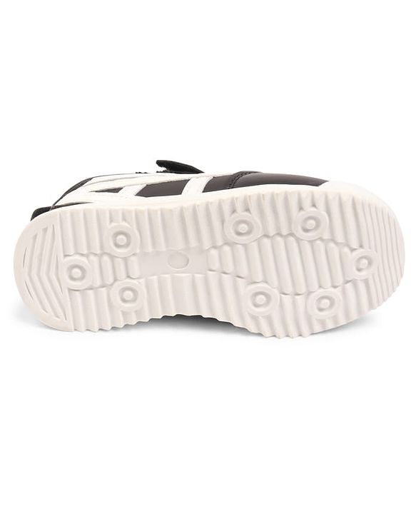 Cute Walk by Babyhug Velcro Closure Sneakers with Stripes - White