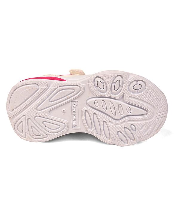 Cute Walk by Babyhug Sneaker Shoes with Velcro Closure - Blue & White