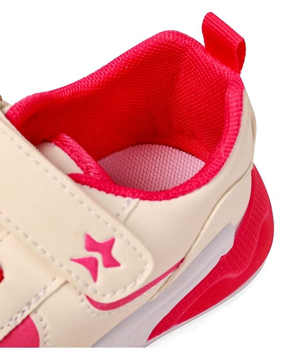 Cute Walk by Babyhug Sneaker Shoes with Velcro Closure - Blue & White