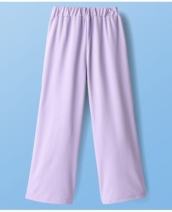 Pine Kids Knit Sleeveless Solid Colour 3 Piece Party Suit - Purple