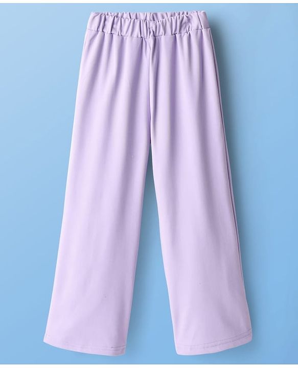 Pine Kids Knit Sleeveless Solid Colour 3 Piece Party Suit - Purple