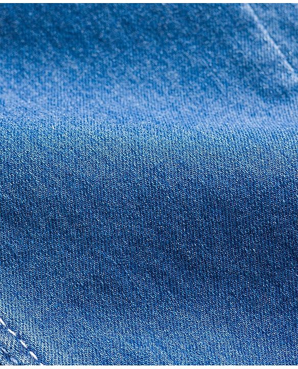 Babyhug Cotton Denim Full Length Jeans With Stretch - Navy Blue