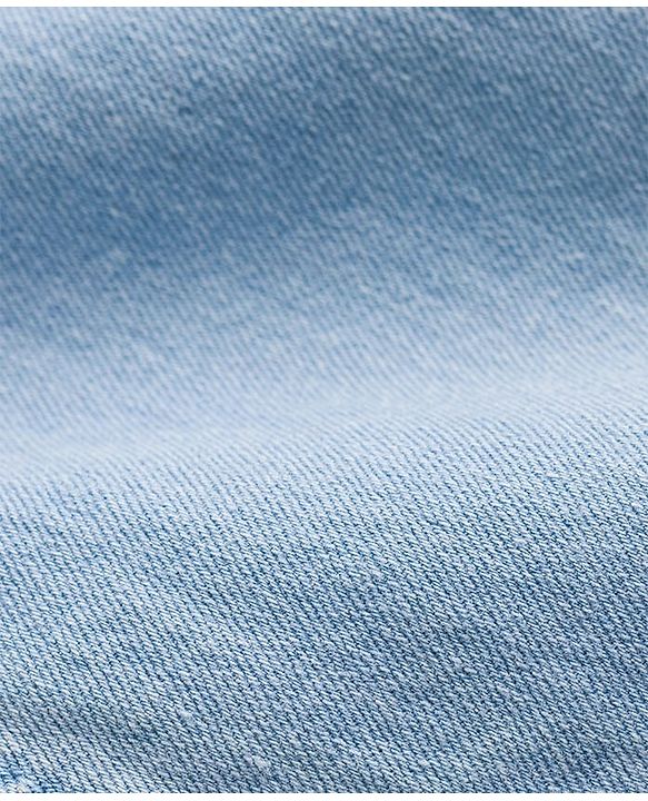 Babyhug Cotton Denim Full Length Jeans With Stretch - Navy Blue
