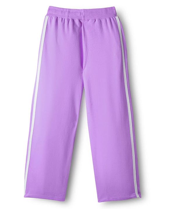 Pine active Full Length Super Stretch Track Pant with Tape Detailing - Pink