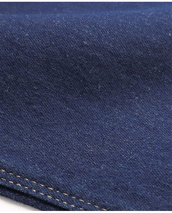 Pine Kids Denim Woven Ankle Length Washed Jeggings - Navy Blue