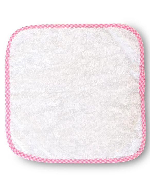 Babyhug Cotton Terry Knit Solid Color Wash Cloths Pack of 6 L 23.5 x B 23 cm - Multicolour