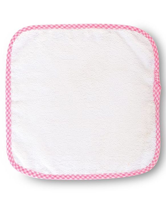 Babyhug Cotton Terry Knit Solid Color Wash Cloths Pack of 6 L 23.5 x B 23 cm - Multicolour